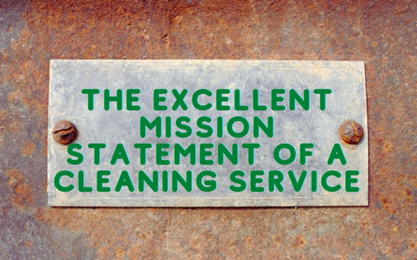 The Statement of a Cleaning Service